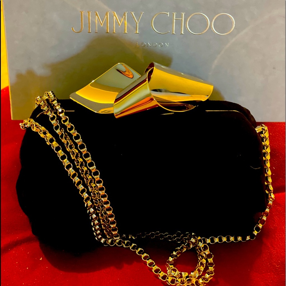 Like Brand new black clutch Jimmy Choo, Giftable